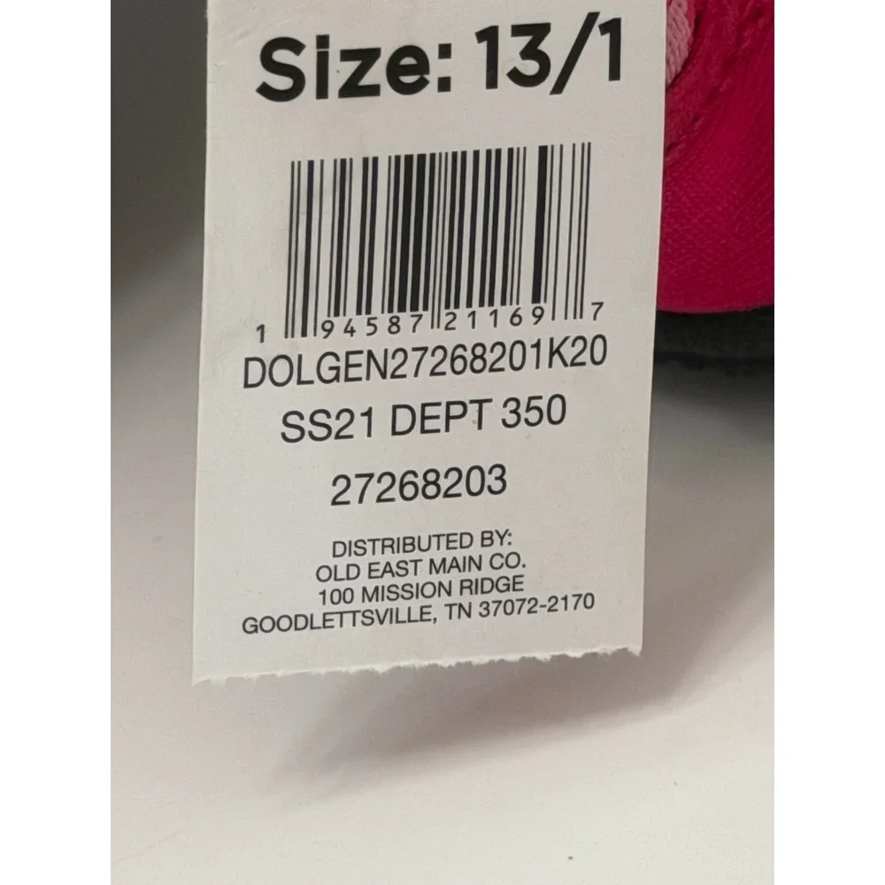 Bobbie Brooks Girls Hot Pink‎ Mesh Water Shoes Aqua Socks Size 13/1 SS21